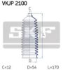 SKF VKJP 2100 Bellow Set, steering